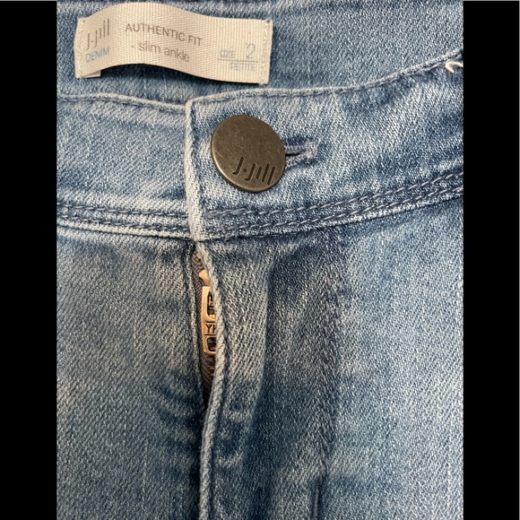 J.Jill Authentic Fit Slim Ankle Jeans | size: 2 Petite - Picture 5 of 9